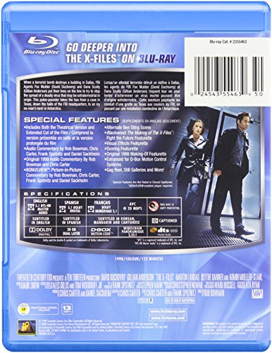 The X-Files: aux Fronntières du réel - Blu-Ray (Used)
