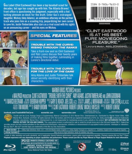 Trouble With the Curve - Blu-Ray