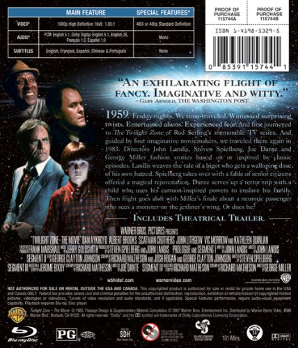 Twilight Zone: The Movie - Blu-Ray (Used)