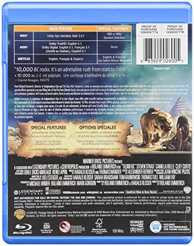 10000 B.C. - Blu-Ray (Used)