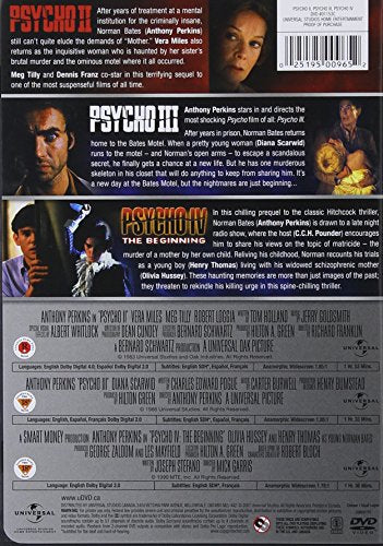 Psycho II / Psycho III / Psycho IV: The Beginning (Triple Feature) (Bilingual)