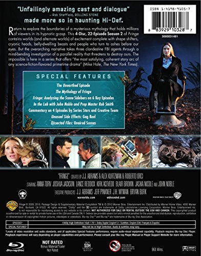 Fringe : La deuxième saison complète - Blu-Ray (Occasion)
