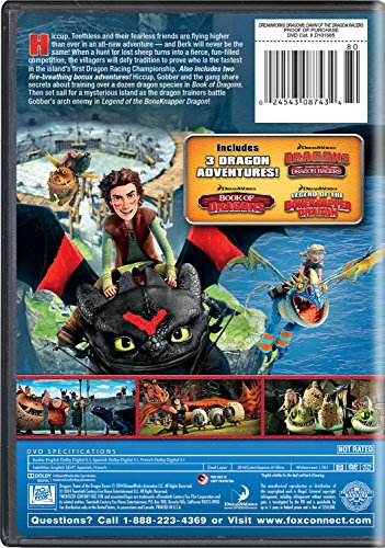 Dragons: Dawn of the Dragon Racers (Sous-titres français) - DVD