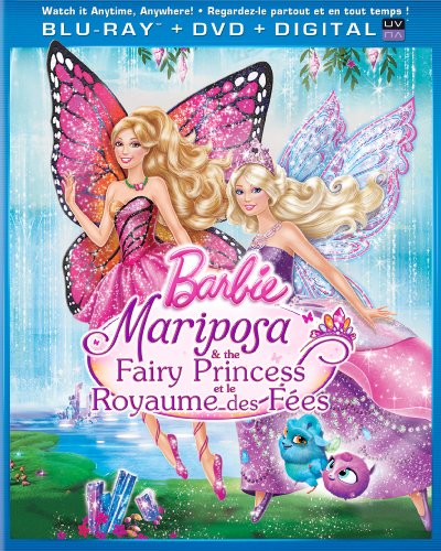 Barbie Mariposa & The Fairy Princess - Blu-Ray/DVD (Used)