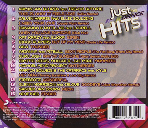 Variés / Just The Dance Hits - CD