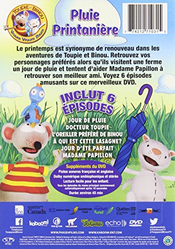 Toopie Et Binou: Vroum Vroum Zoum / Pluis Printaniere - DVD