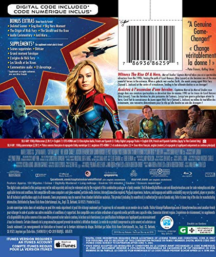 Captain Marvel - Blu-Ray