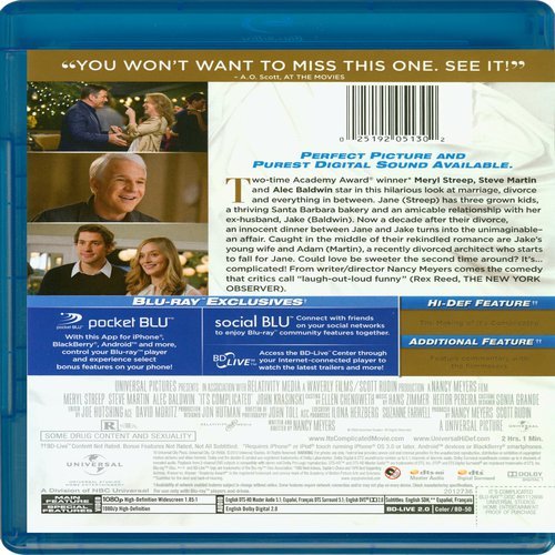 It's Complicated - Blu-Ray (Used)