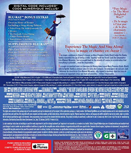 Mary Poppins Returns - Blu-Ray/DVD