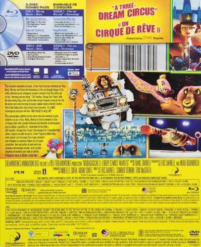 Madagascar 3: Bons baisers d'Europe - Blu-Ray/DVD