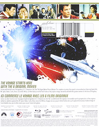 Star Trek 1 - 6 (The Original Motion Picture Collection) - Blu-Ray (Used)