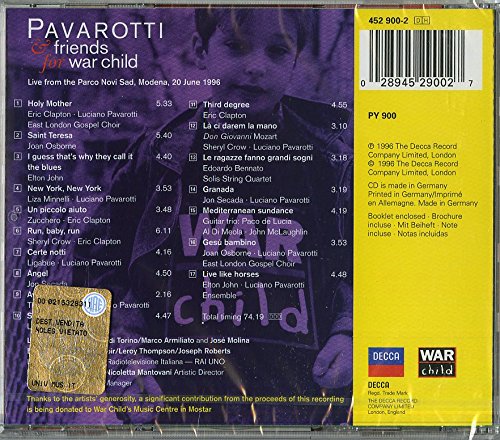 Pavarotti & Friends / For War Children - CD (Used)