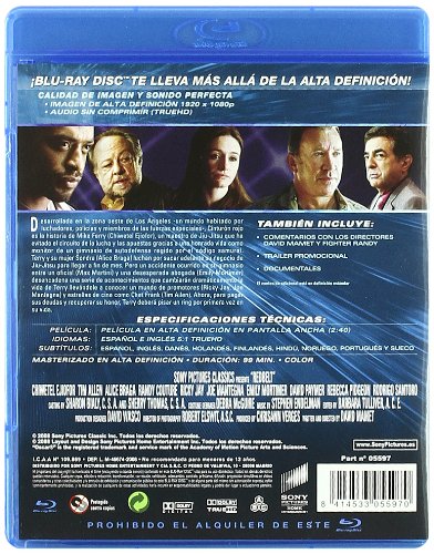 Cinturón rojo (Red belt) (Import Movie) (European Format - Zone B2) (Non Us Format) (2008) - Bluray (Used)Max Martini; Matt Cable;