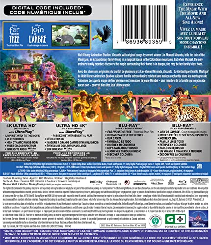 Encanto - 4K/Blu-Ray (Used)