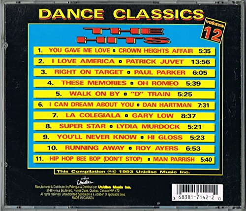 Dance Classics Hits 12