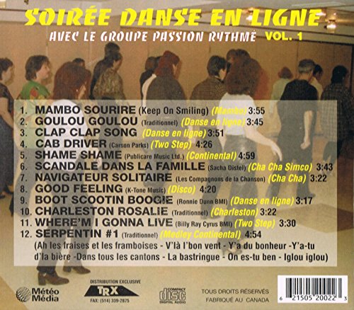 Variés / Soirée Danse En Ligne Vol 1 - CD (Used)