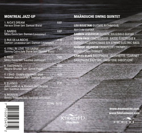 Maânouche Swing Quintet: Montreal Jazz-Up