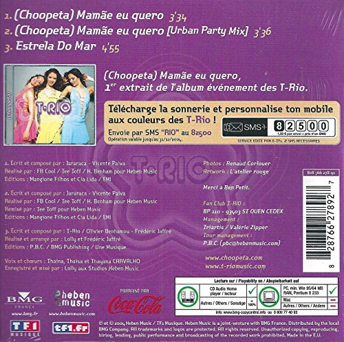 T•Rio / (Choopeta) Mamae Eu Quero - CD (Used)