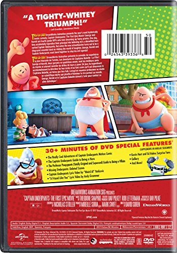 Captain Underpants: The First Epic Movie - DVD