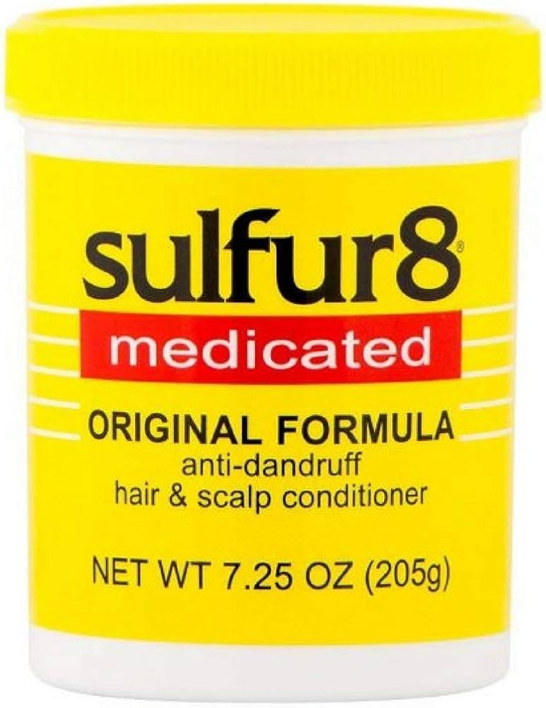 SULFUR 8 FORMULE ORIGINALE REVITALISANT ANTIPELLICULAIRE CHEVEUX ET CUIR CHEVELU 7.5OZ