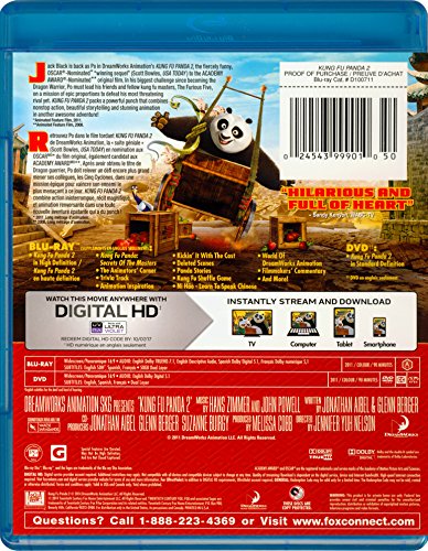 Kung Fu Panda 2 - Blu-Ray/DVD (Used)