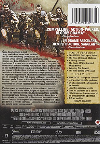 Spartacus: War Of The Damned: Season 3 - DVD