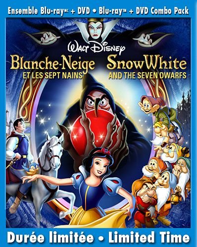 Snow White and the Seven Dwarfs - Blu-ray/DVD (Used)