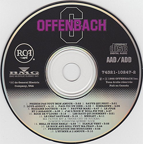 Offenbach – 2-4-6 - 1992 - (Canada - Coffret) - CDX3