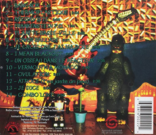 Les Secrétaires Volantes / Thermoplastique - CD (used)