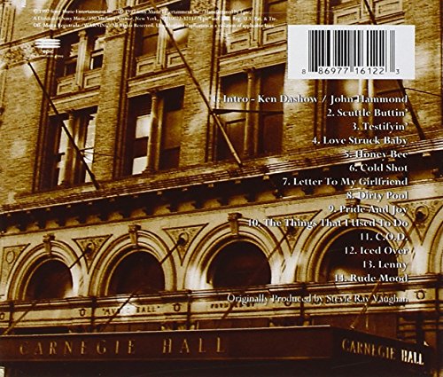 Stevie Ray Vaughan & Double Trouble / Live at Carnegie Hall - CD (Used)