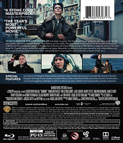 Dunkirk (2017) - Blu-Ray