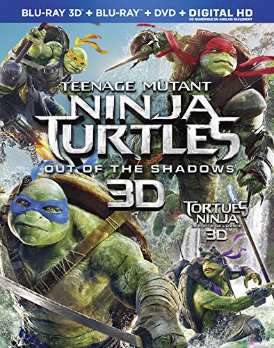 Teenage Mutant Ninja Turtles: Out Of The Shadows 3D - Blu-ray