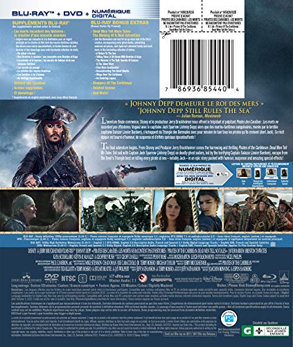 Pirates Of The Caribbean: Dead Men Tell No Tales - Blu-Ray/DVD (Used)