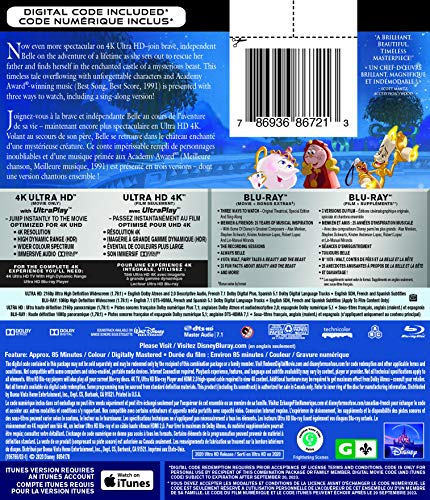 Beauty and the Beast - 4K/Blu-Ray
