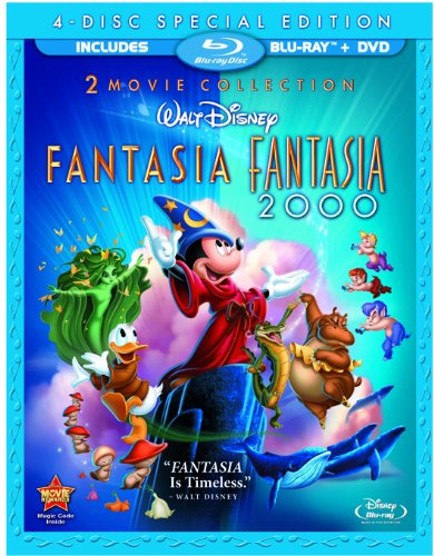 Fantasia + Fantasia 2000 - Blu-Ray/DVD (Used)