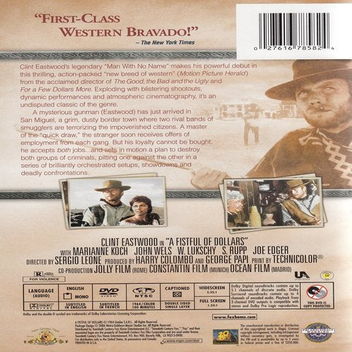 A Fistful Of Dollars - DVD (Used)