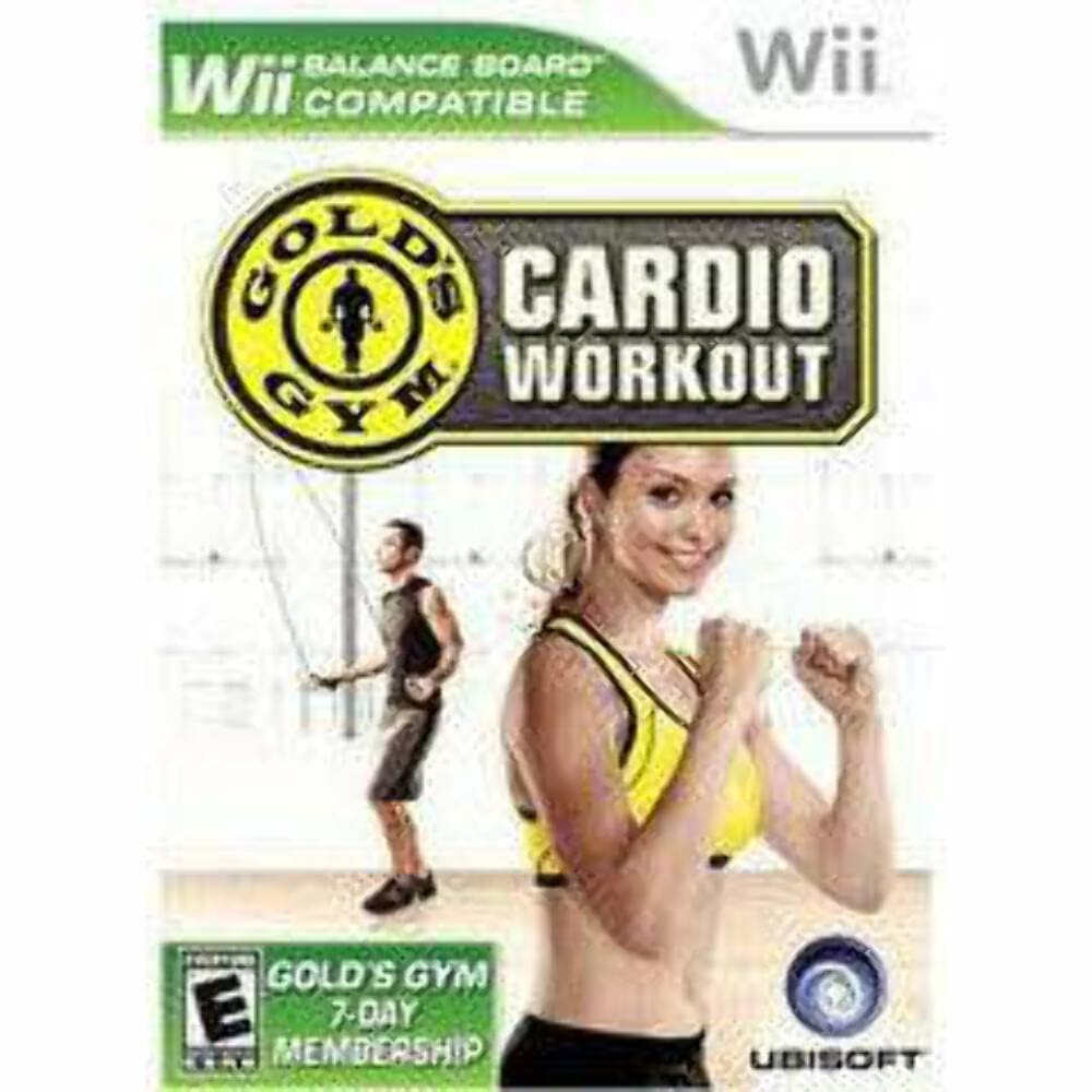 Gold's Gym Cardio Workout - Bilingual - Wii