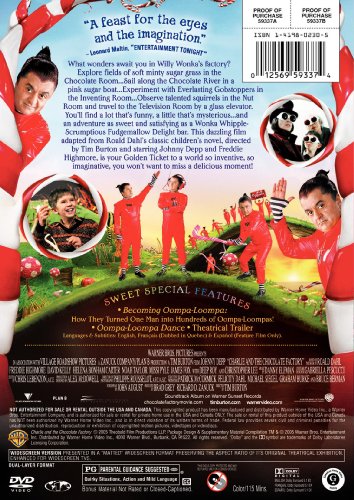 Charlie And The Chocolate Factory (Widescreen Edition) - DVD (Used)