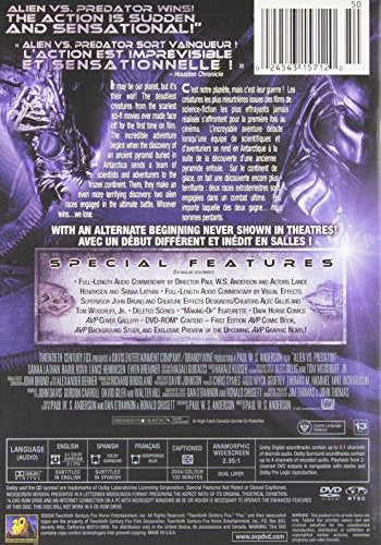 AVP - Alien Vs. Predator (Widescreen Edition) - DVD