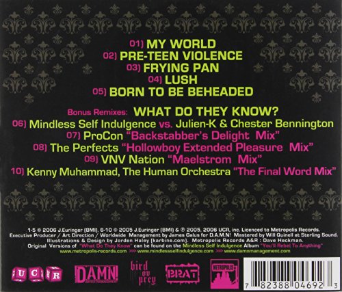 Mindless Self Indulgence / Another Mindless Rip Off - CD