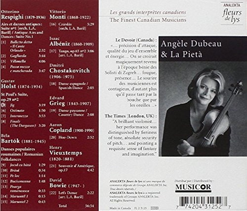 Angele Dubeau & La Pieta / Let's Dance - CD (Used)