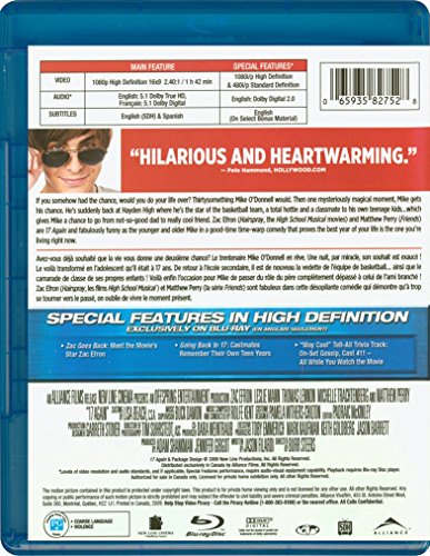 17 Again - Blu-Ray