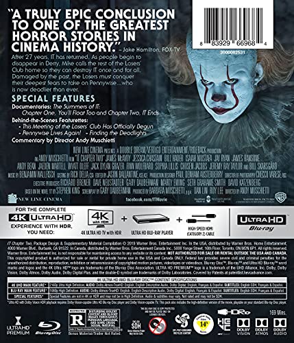 It: Chapter Two - 4K/Blu-Ray