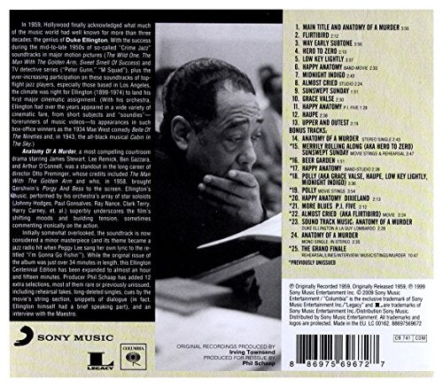 Anatomy Of A Murder (Original Columb Ia Jazz Classics)