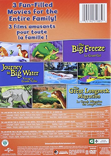 The Land Beforee Time VIII-X 3 Movie Family Fun Pack - DVD