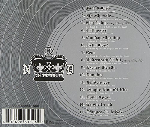 No Doubt / Singles 1992 - 2003 - CD