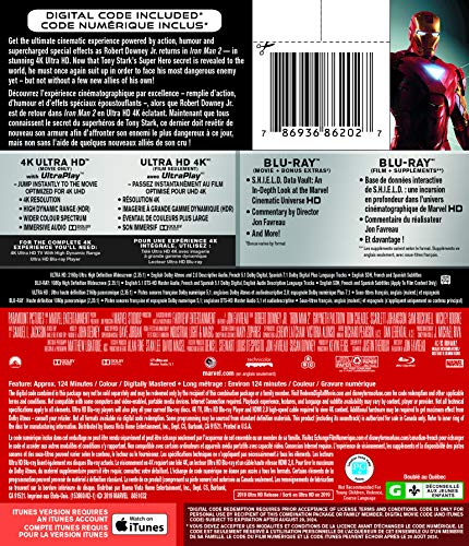 Iron Man 2 - 4K/Blu-Ray