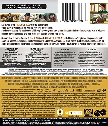 The King's Man - 4K/Blu-Ray