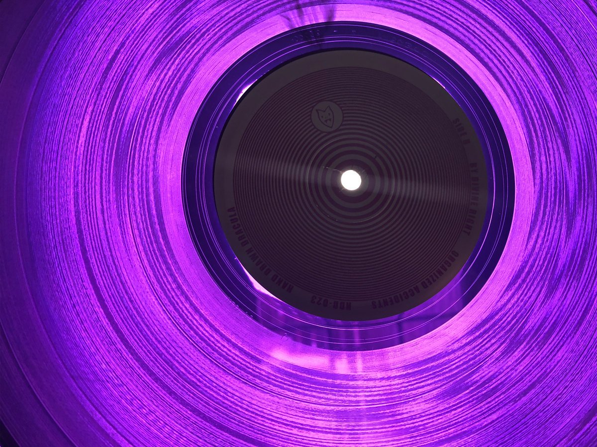 By Divine Right / Organized Accidents - Purple LP Vinyl