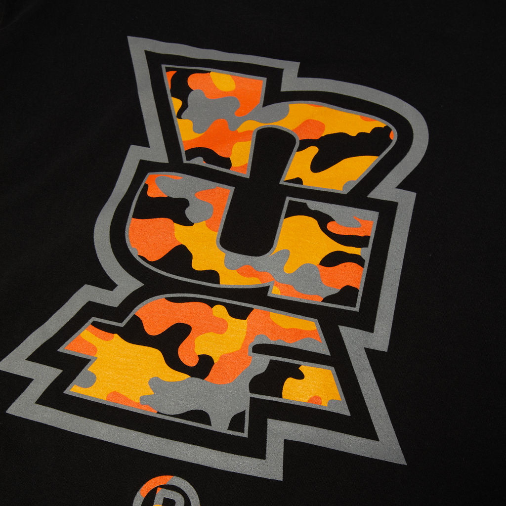 HUF 'Megablast' Tee - Black/Camo